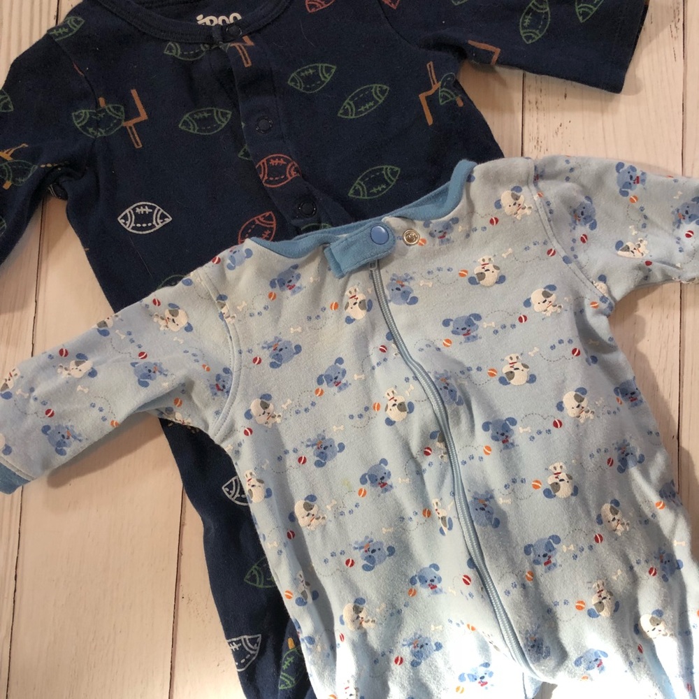 BOYS 6MO FOOTIE SLEEPER BUNDLE